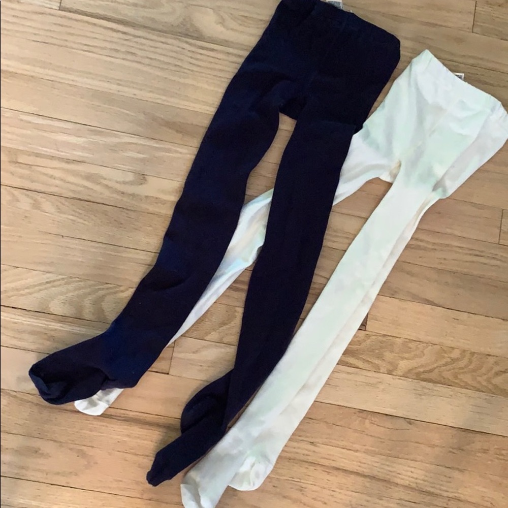 Girl’s Cotten blend tights size 8